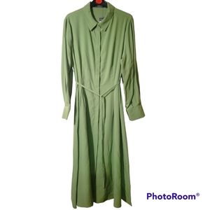 Mint color Shirt dress